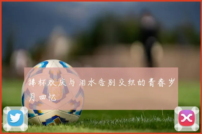 捧杯欢庆与泪水告别交织的青春岁月回忆
